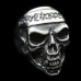 Skull Ring For Motor Biker - TR91